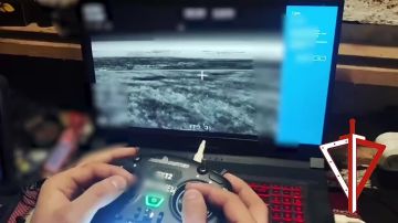 Операторы расчета FPV подразделения СпН Росгвардии уничтожили БМП 1 с укроботами во время ротации на одном из участков Сумского фронт