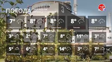 Прогноз погоды на пятницу 11 апреля