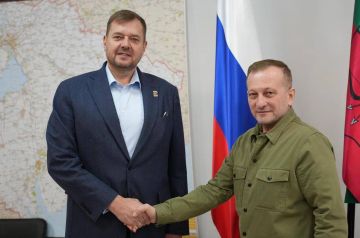 Евгений Балицкий: Провели рабочую встречу с замруководителя Федерального казначейства Эли Абубакаровичем Исаевым