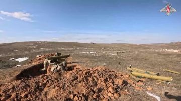 Минобороны России: Расчеты ПТРК «Фагот» группировки войск «Днепр» тренируются на полигонах в Запорожской области