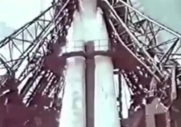 Исторические кадры первого полета человека в космос