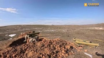Расчёты ПТРК «Фагот» из состава группировки «Днепр» отрабатывают задачи на полигонах