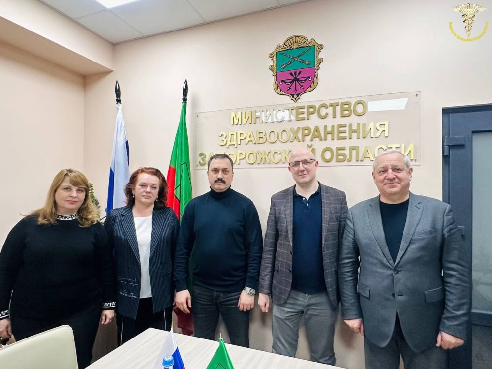 В Запорожскую область приехали кураторы из НМИЦ реабилитации и курортологии Минздрава России