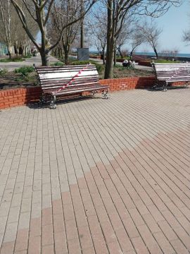 Благодаря гумпомощи Верхневолжья Бердянск преображается к празднованию 9 Мая