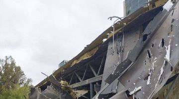 В Каменке-Днепровской при массированной атаке дронов ВФУ загорелась электросеть