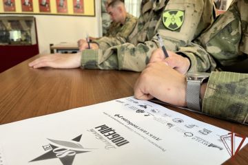 Международную историческую акцию «Диктант Победы» поддержали военнослужащие и сотрудники Южного округа Росгвардии