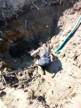 После возобновления водоподачи в Бердянск только на водоводе «Прилив» ликвидировано 4 порыва