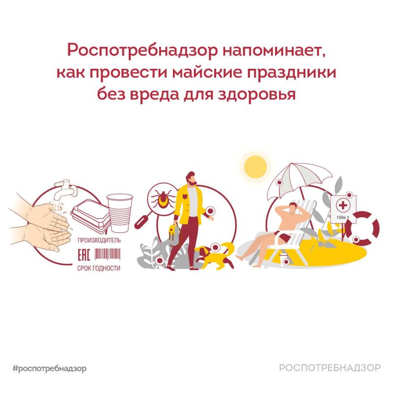 Майские праздники без вреда для здоровья