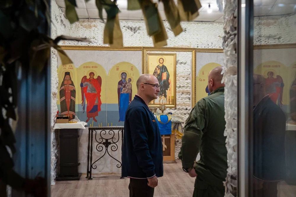 Евгений Балицкий: В рамках рабочего визита в Запорожскую область Сергей Владиленович посетил расположение Казачьего добровольческого отряда специального назначения БАРС-11