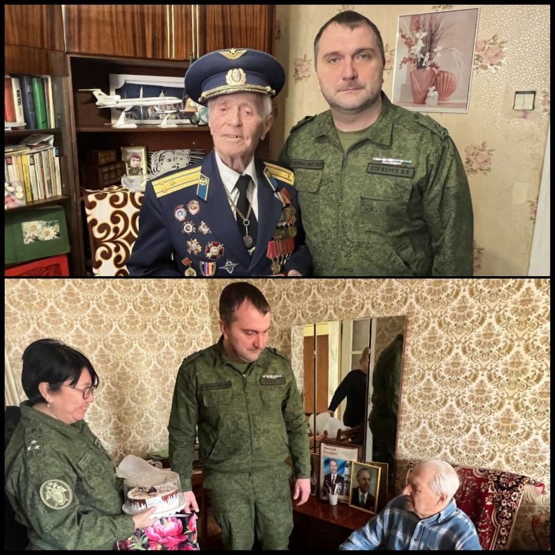 В честь 80-летия Великой Победы первый заместитель руководителя Следственного комитета России по Запорожской области торжественно вручил памятные медали ветеранам ВОВ