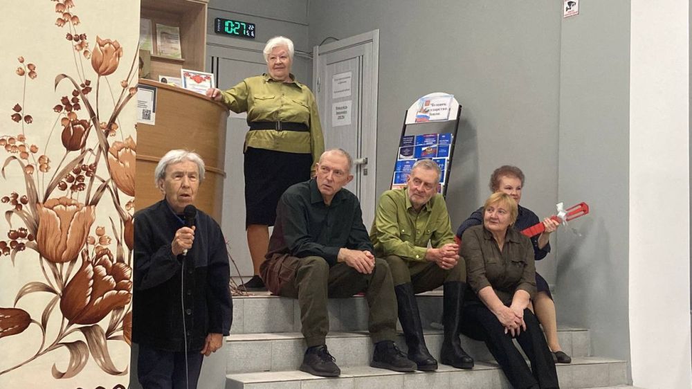 В библиотеке им. М. Лермонтова прошло патриотическое мероприятие, посвящённое Дню Победы, под названием «Вспомним мы походы и былые годы»