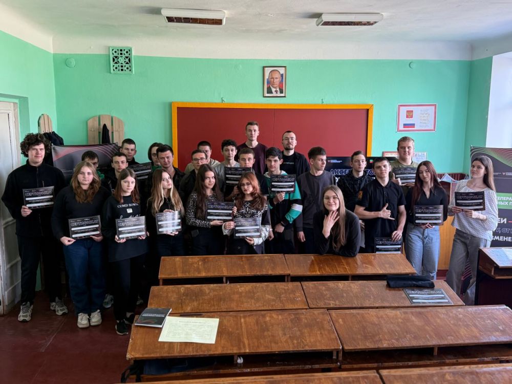 Грантовая школа для студентов среднего профессионального образования продолжает свою работу в Запорожской области