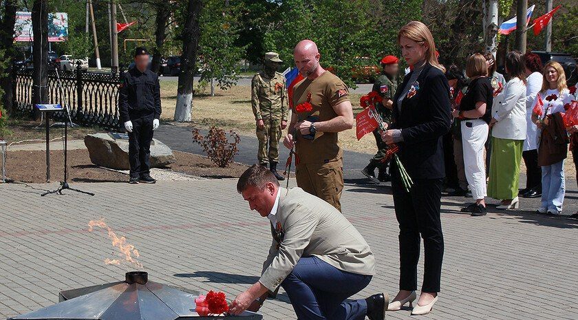 В Акимовке заложили капсулу времени к 100-летию Великой Победы