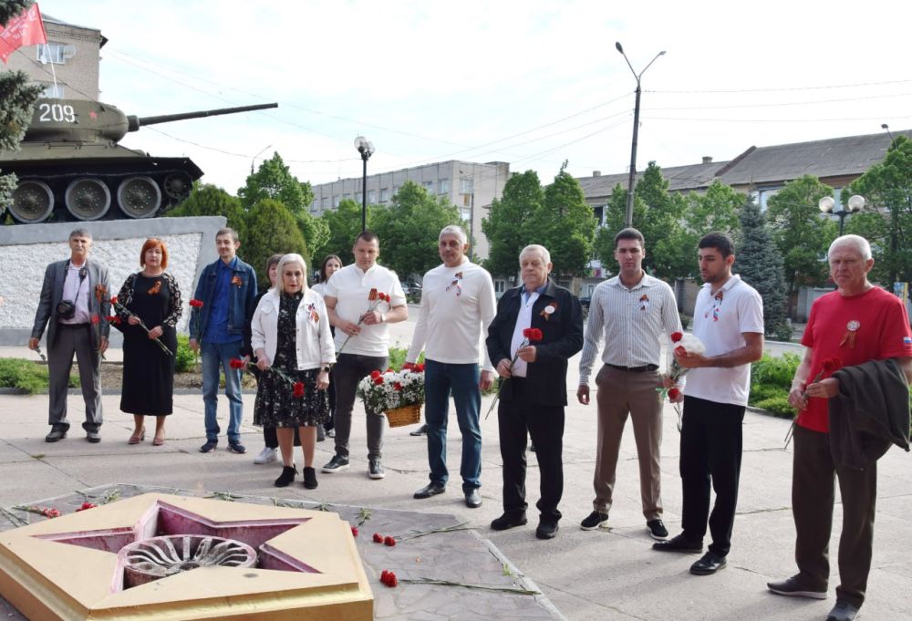В Токмакском муниципальном округе проходят торжественные мероприятия в честь 80-ой годовщины Великой Победы!