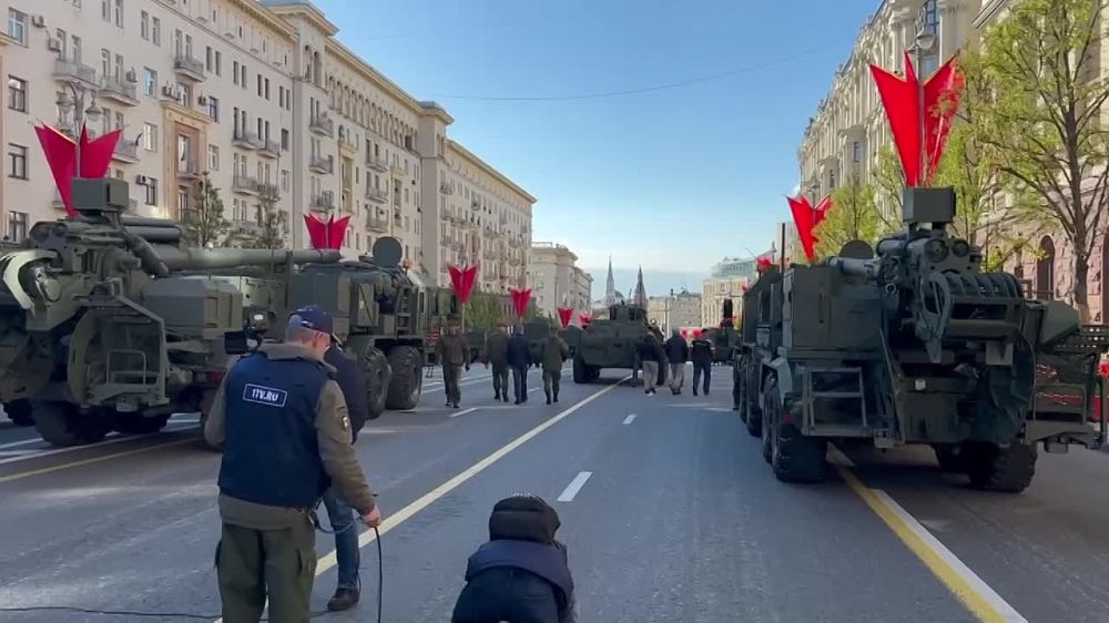 Кадры из центра Москвы прямо сейчас