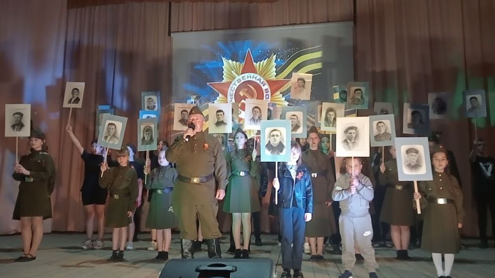 Во Владимировском СДК состоялся торжественный концерт "Победа одна на всех"