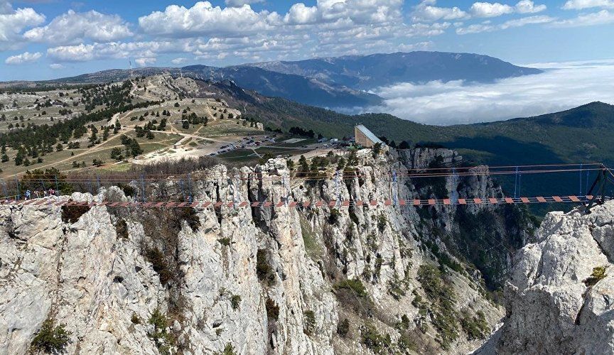 На горе Ай-Петри стартовал сезон экстрима