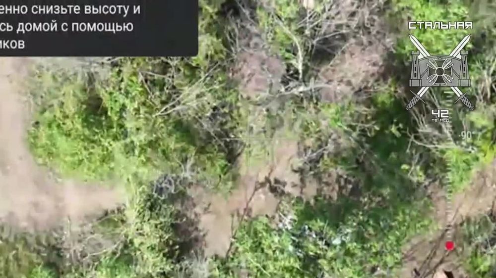 Бойцы стальной 42-й гвардейской дивизии выявили и уничтожили опорный пункт ВСУ на Ореховском направлении