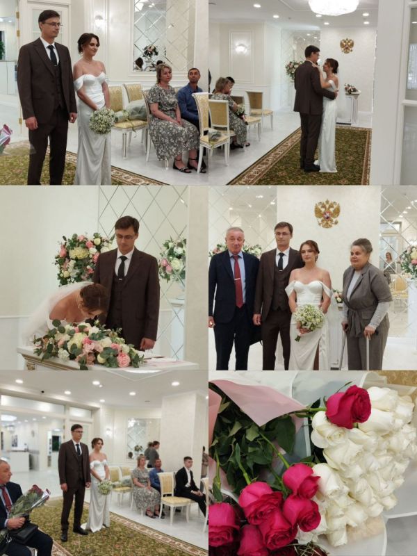 55-я регистрация брака в Международный день семьи прошла в территориальном отделе ЗАГС города Энергодар Управления ЗАГС Запорожской области!