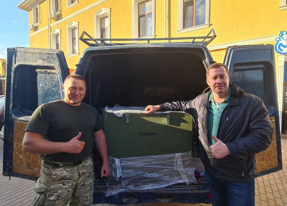 Феодосийцы отправили очередную партию помощи участникам СВО