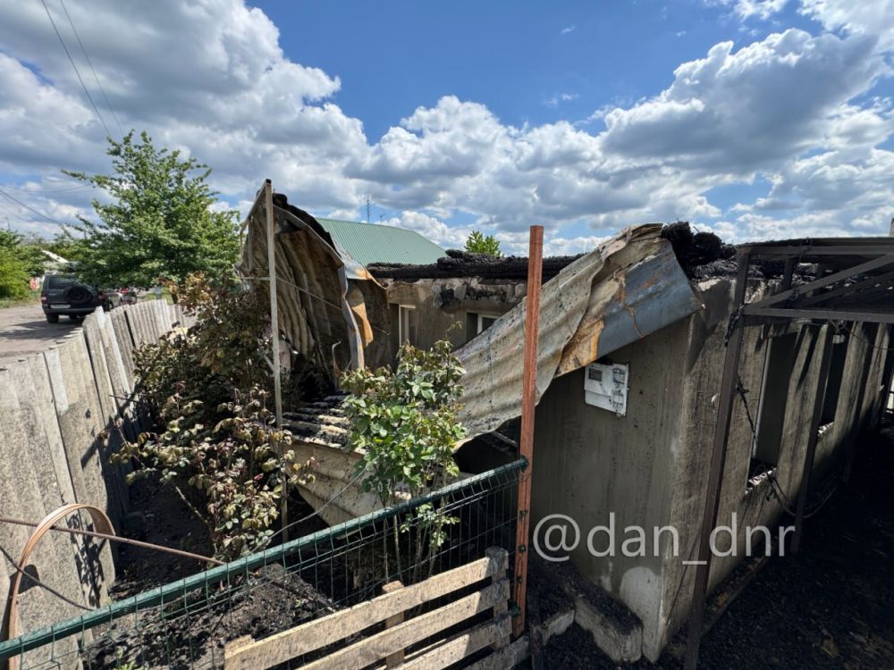 Кадры из макеевского поселка Ханженково, атакованного беспилотниками ВСУ