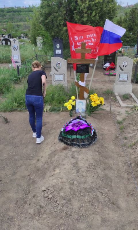 В Васильевке привели в порядок осквернённые могилы погибших воинов-защитников СВО