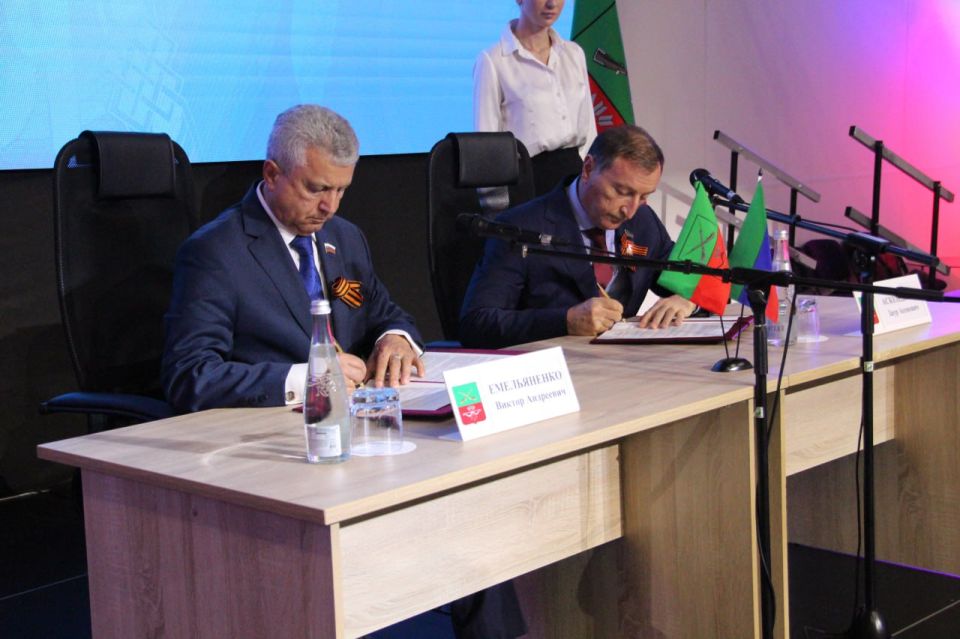 Подписано соглашение между парламентами Запорожской области и Республики Дагестан