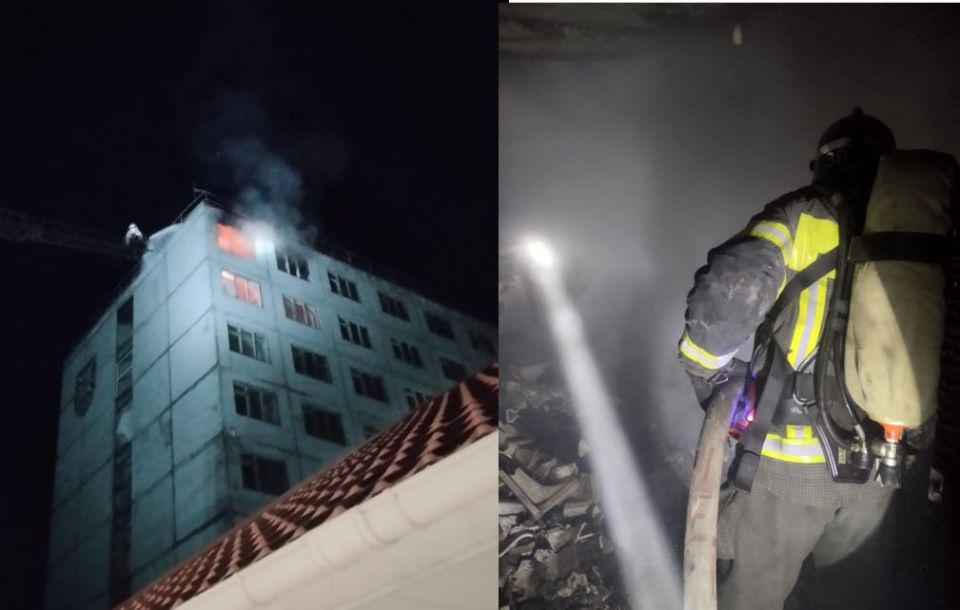 Максим Пухов: Ночная атака. Сегодня ночью Энергодар вновь подвергся атаке противника