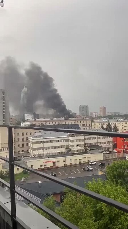Возгорание в торговом центре «Семеновский пассаж»