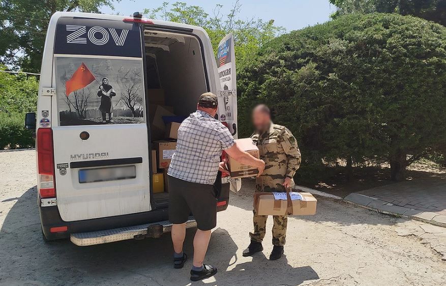 В запорожский детский центр привезли помощь от прихожан ростовской церкви