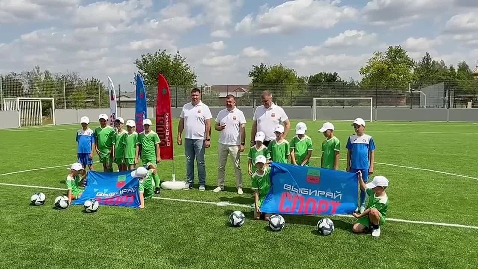 В Запорожской области открыли три новых спортивных объекта
