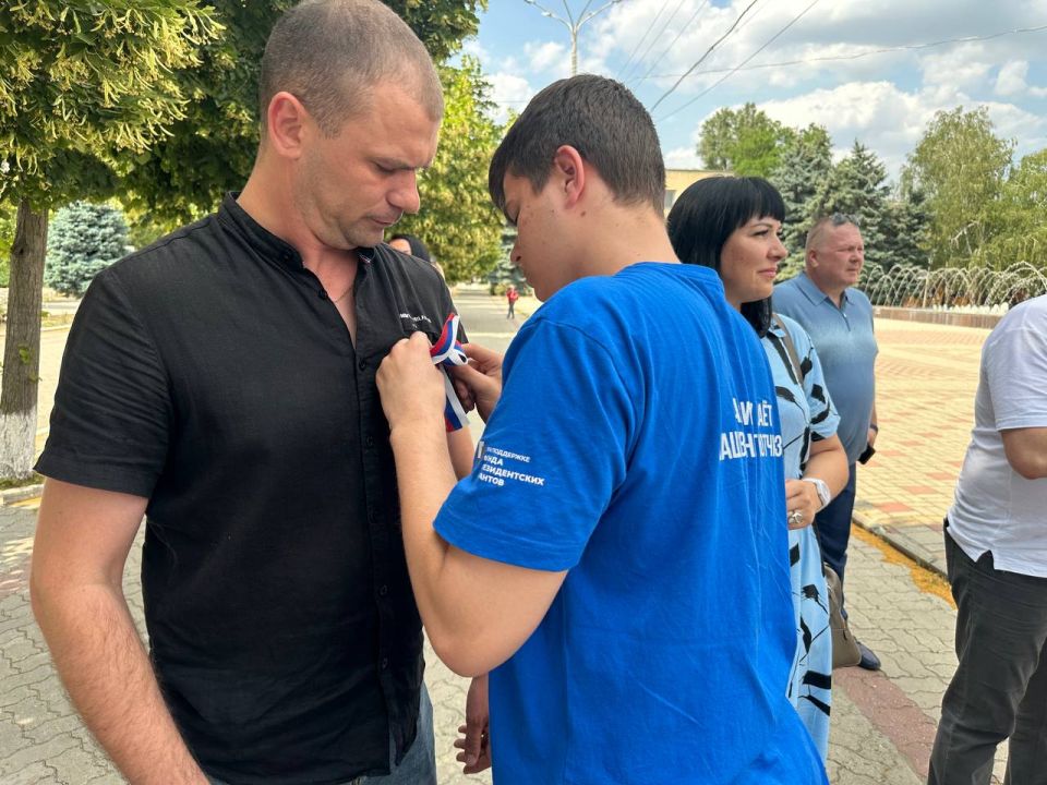 День России в Токмаке прошел при участии представителей Пензенской области