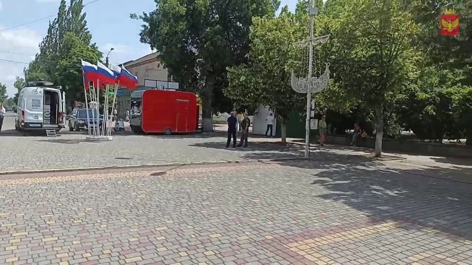 18 июня в Приморске работал мобильный офис &quot;Энергосбыт Запорожье&quot;