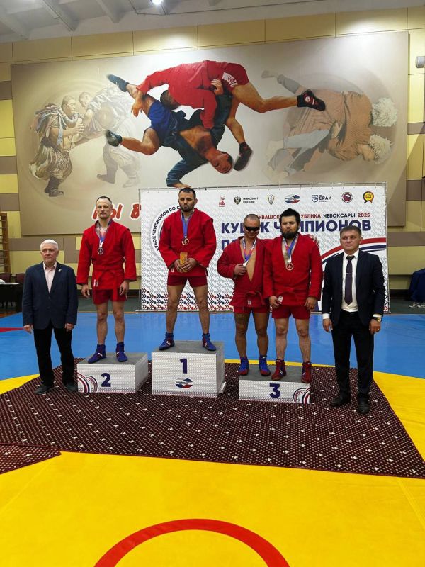 Бердянец стал бронзовым призёром Кубка Чемпионата России по Самбо