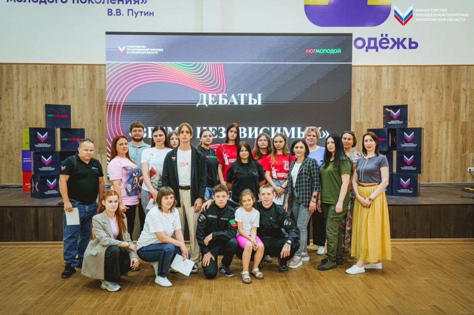 В Мелитополе состоялись дебаты «Время НЕзависимых», направленные на борьбу с потреблением наркотиков