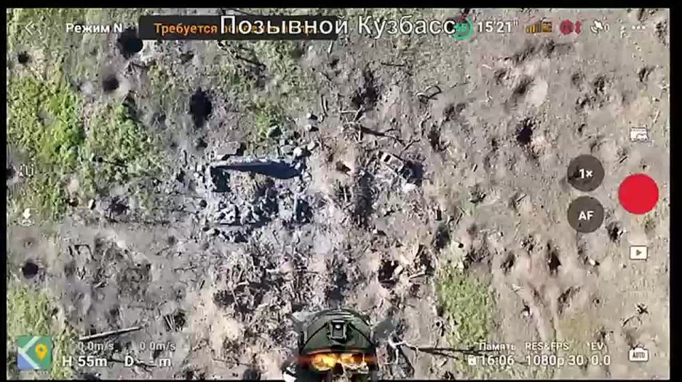 Кадры боевой работы операторов спецназа ВС РФ &quot;Осман&quot; на Запорожском направлении