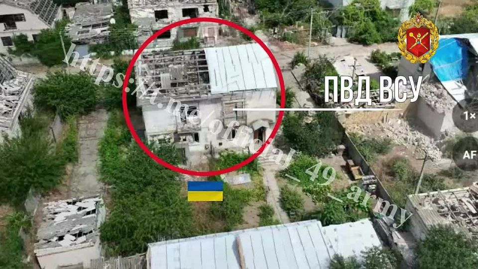 Операторы БПЛА &quot;Гуф&quot; из состава 49-й армии успешно провели удар по вражеской позиции