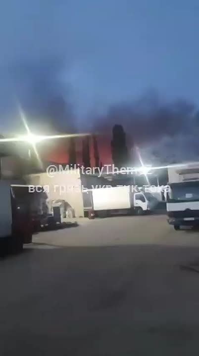Эффектный прилёт по военному объекту Запорожья