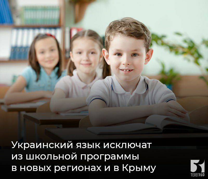 Анна Хорошун: Украинский язык будет исключен из школьной образовательной программы в новых регионах и в Крыму
