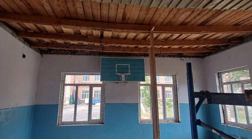 В Григорьевке отремонтируют школьный спортзал