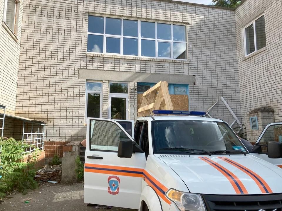 В Токмаке сделали ремонт в детском саду, поврежденном при обстреле ВСУ