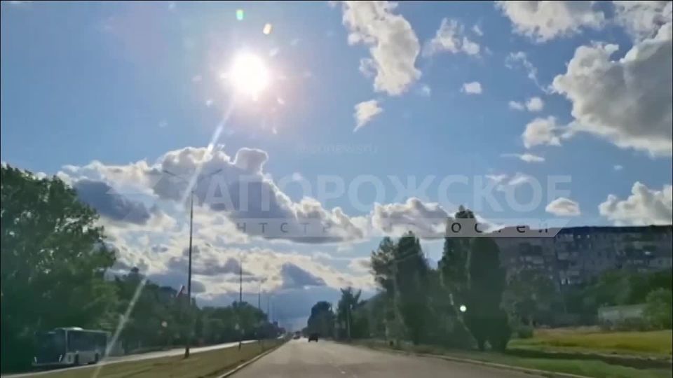 Такая переменчивая погода была сегодня по дороге из Бердянска в Мелитополь