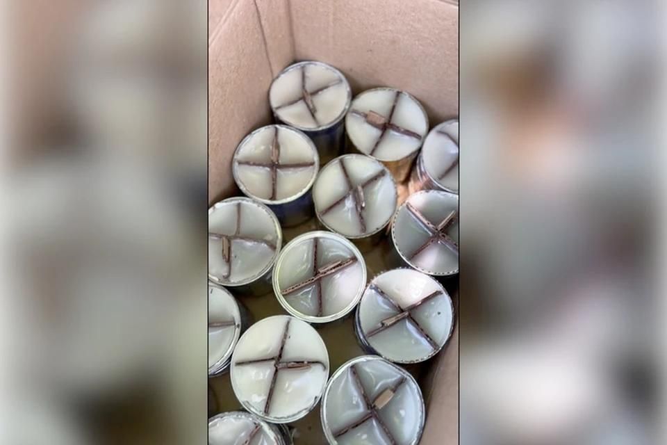 В Крыму наладили производство блиндажных свечей для Запорожской области