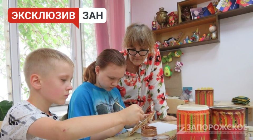 Юные жители Энергодара приняли участие в мастер-классе ко Дню любви, семьи и верности