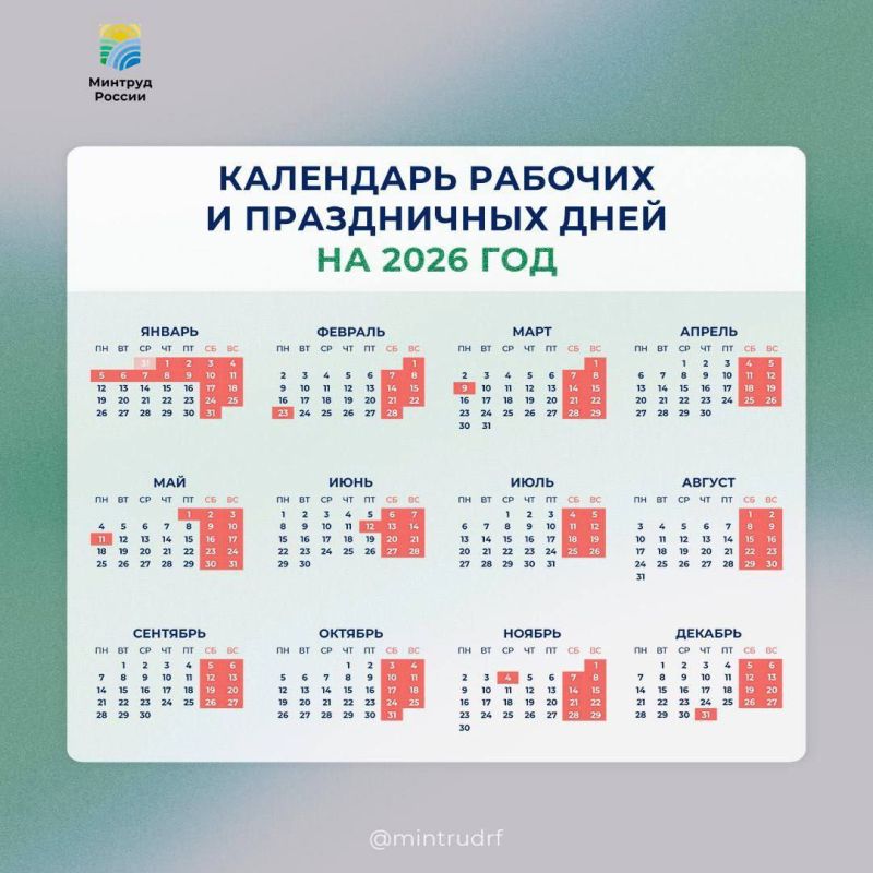 ������� ������� ������ ��������� ����������� � �������� ���� �� 2026 ���