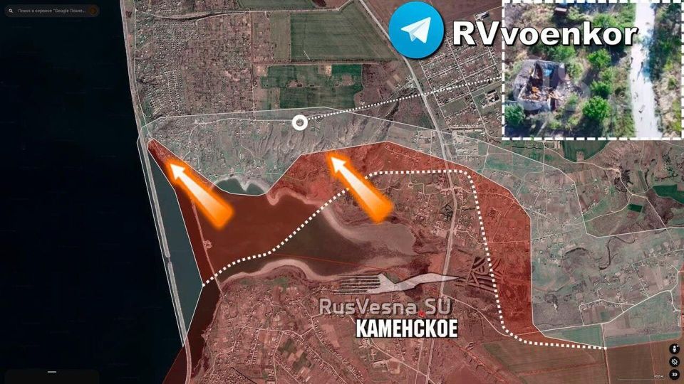 На земле, в воздухе и под водой: ВС РФ прошли по дну водохранилища и обошли врага с фланга