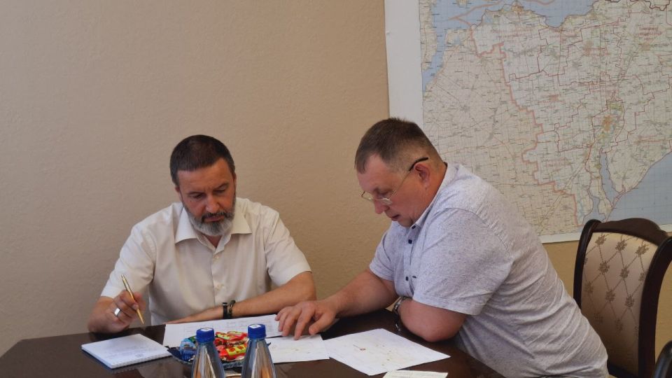 Министр образования и науки Запорожской области встретился с главой Пологовского округа для обсуждения вопросов образования