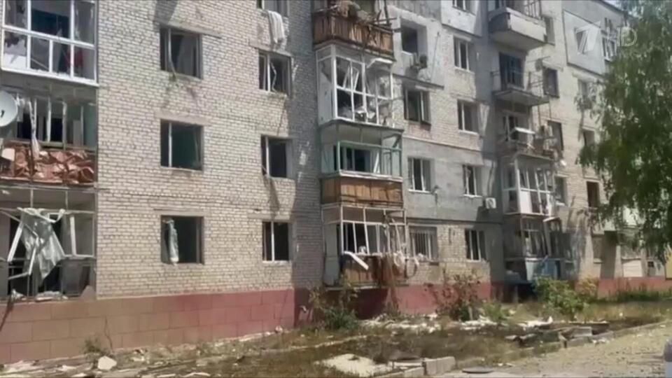 Украинские боевики нанесли удар по мирным людям в Васильевке Запорожской области