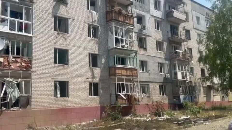 Житель Васильевки в Запорожской области погиб, 6 человек ранены в результате обстрела многоэтажки украинскими войскам