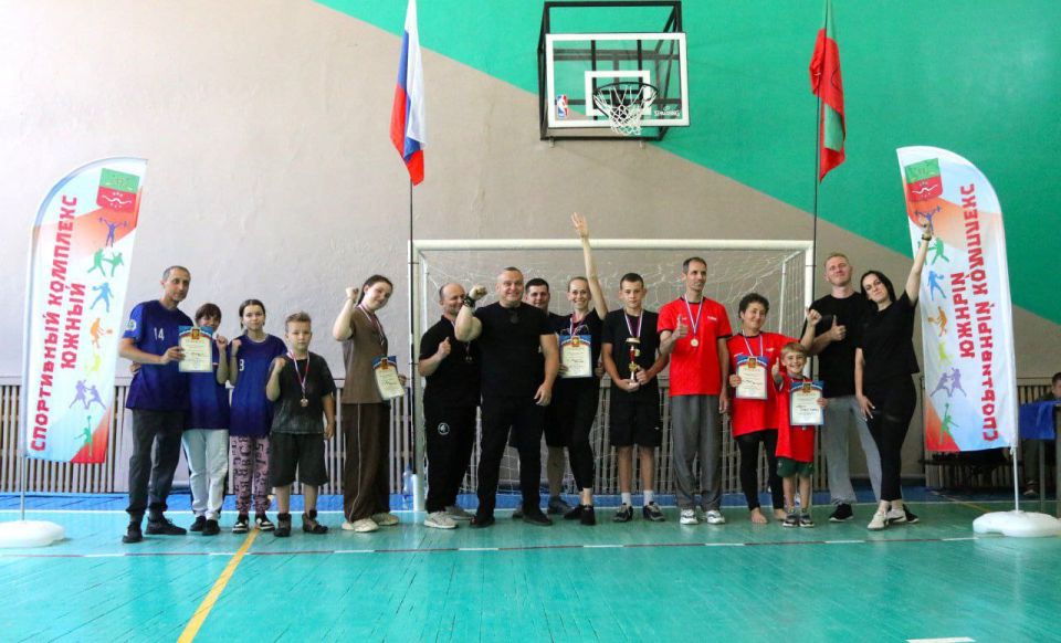 Спортивные семьи Запорожской области разыграли победный кубок